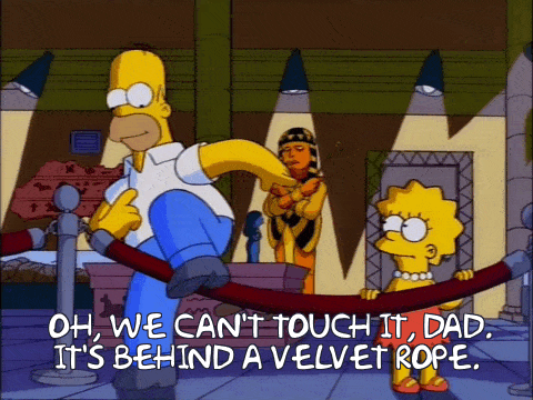 el cordon de terciopelo...